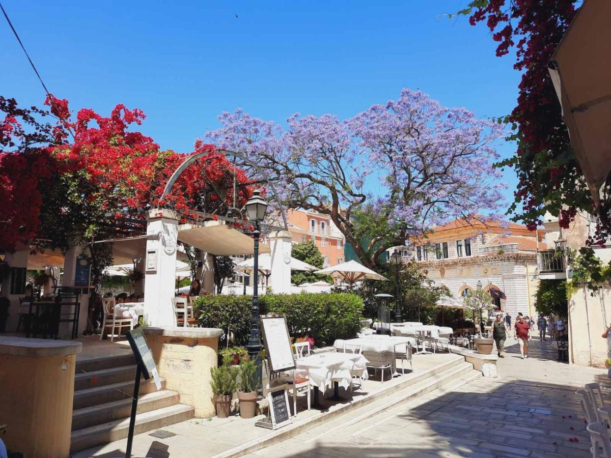 Jacaranda Corfu Old Town Apt Dış mekan fotoğraf